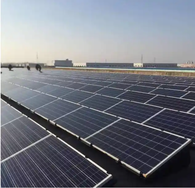 एचडीपीई प्लास्टिक बॉलस्टेड सोलर ब्रैकेट