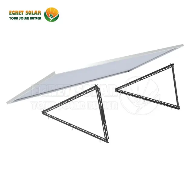 सोलर ब्लैक ट्राइपॉड माउंटिंग सिस्टम